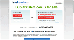 Desktop Screenshot of gprinters.com.co.in