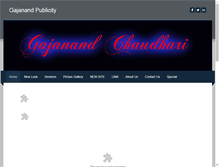 Tablet Screenshot of gajanandsai.com.co.in