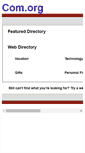 Mobile Screenshot of com.org