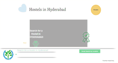 Desktop Screenshot of goodhostels.com.co.in